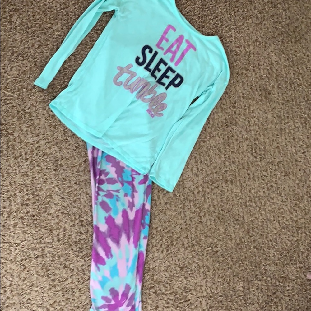 girls pajama set
